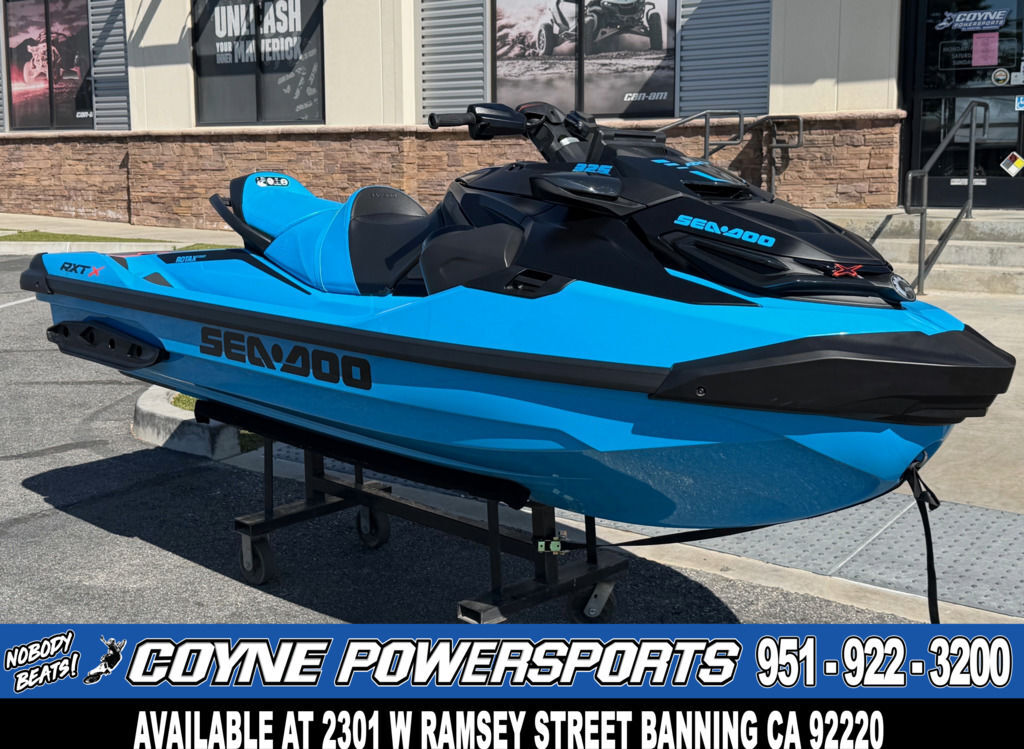 2026 Sea-Doo RXT-X 325 Gulfstream Blue Premium in banning CA