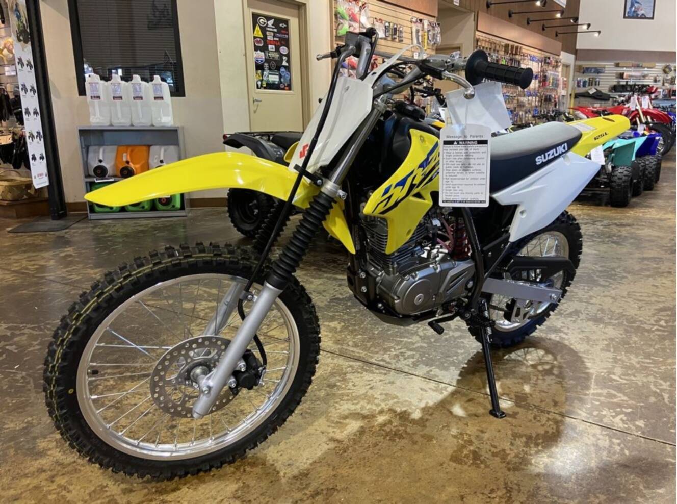 A photo of this 2026 Suzuki DR-Z125L