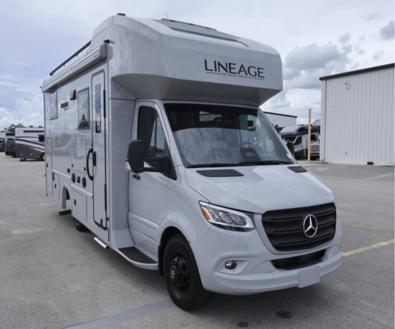 A photo of this 2027 Grand Design LINEAGE SERIES M 25TK-FBP