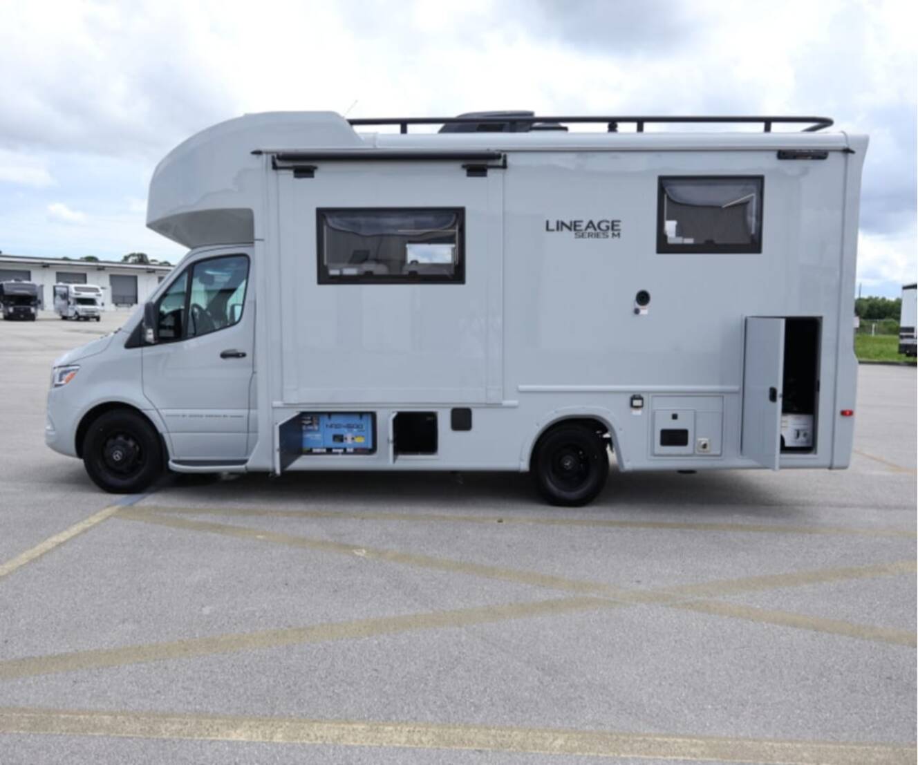 A photo of this 2027 Grand Design LINEAGE SERIES M 25TK-FBP