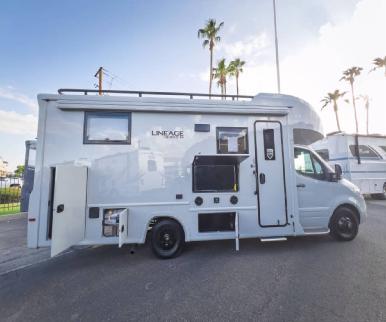 A photo of this 2027 Grand Design LINEAGE SERIES M 25TK-FBP