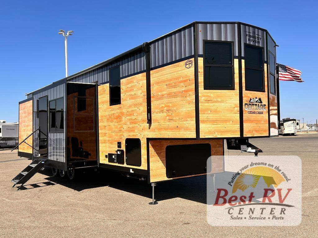 2027 Forest River Rv Cedar Creek Cottage Fifth Wheels 413FWC RV