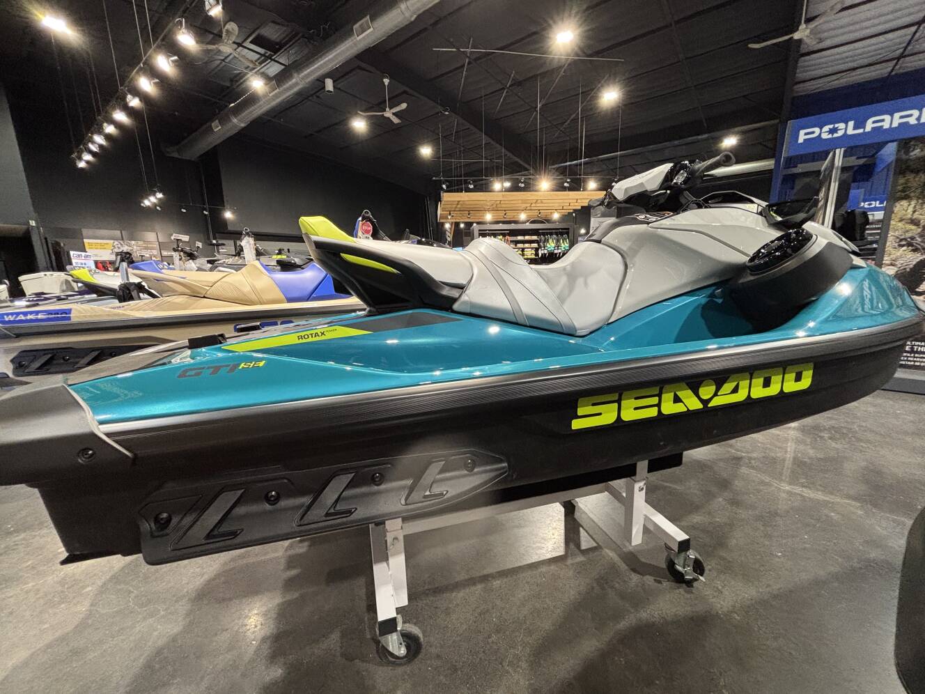 A photo of this 2026 Sea-Doo GTI SE 170 Tech Package, Audio, iDF, iBR