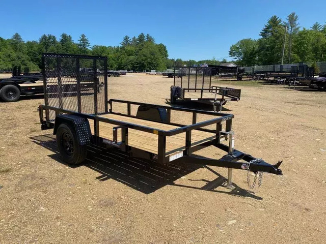 2026 SURE-TRAC 5X10 Powder Coated 3K Tube Top Utility Trailer in Loudon, NH