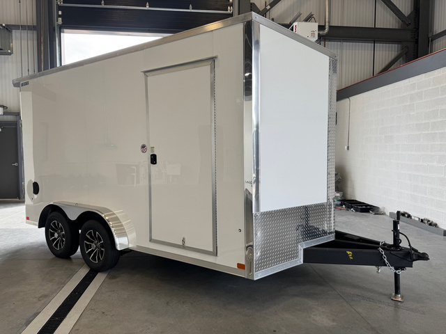 2027 ITI CARGO 7.5x14 Enclosed 7K Cargo Trailer w/7' Interior, Alum Wh in Loudon, NH