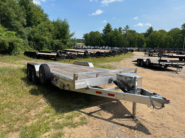 2025 SURE-TRAC 7x22 Aluminum 10K Power Tilt Equipment Trailer w/Remova in Loudon, NH