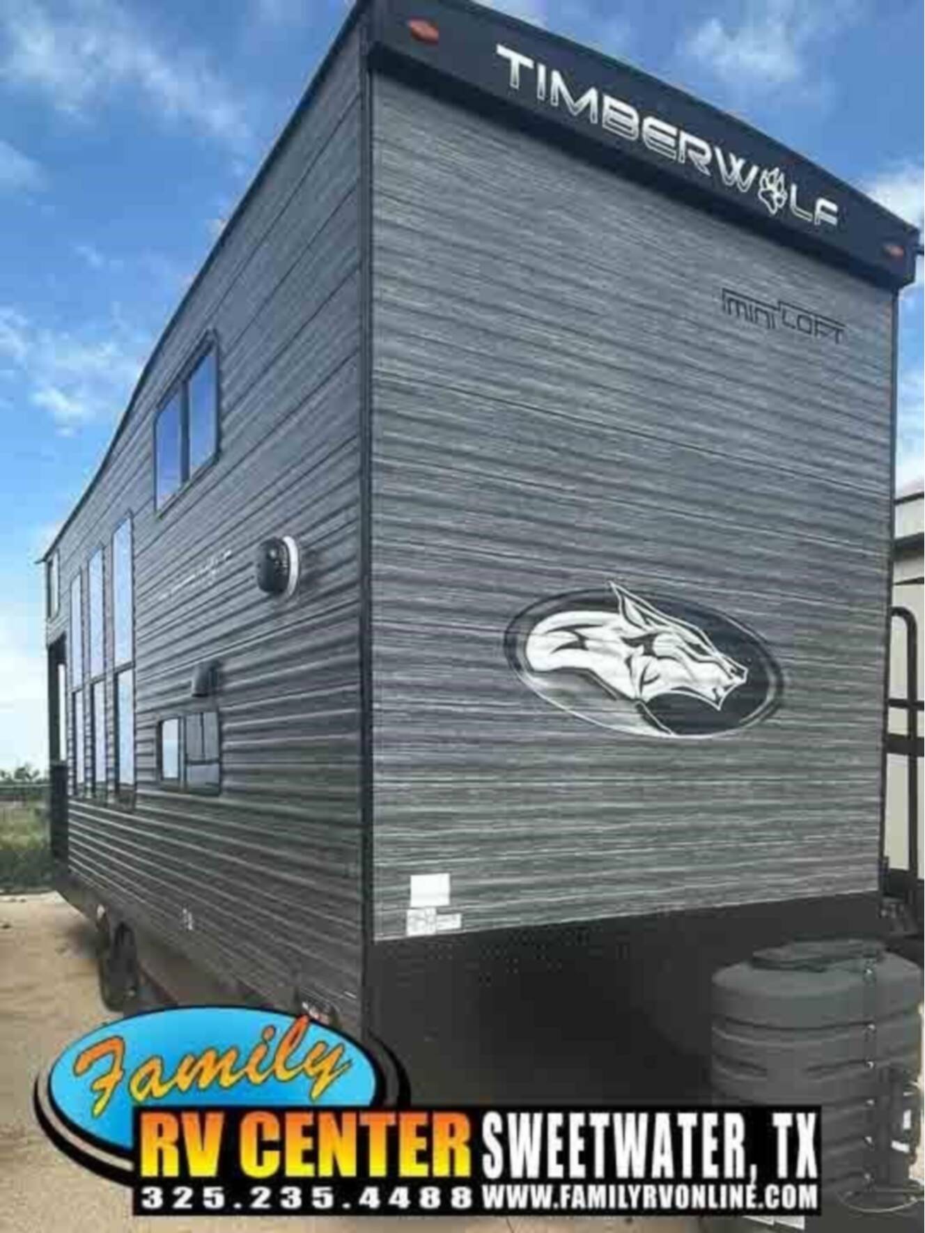 A photo of this 2024 Forest River CHEROKEE TIMBERWOLF MINI LOFT 16ML
