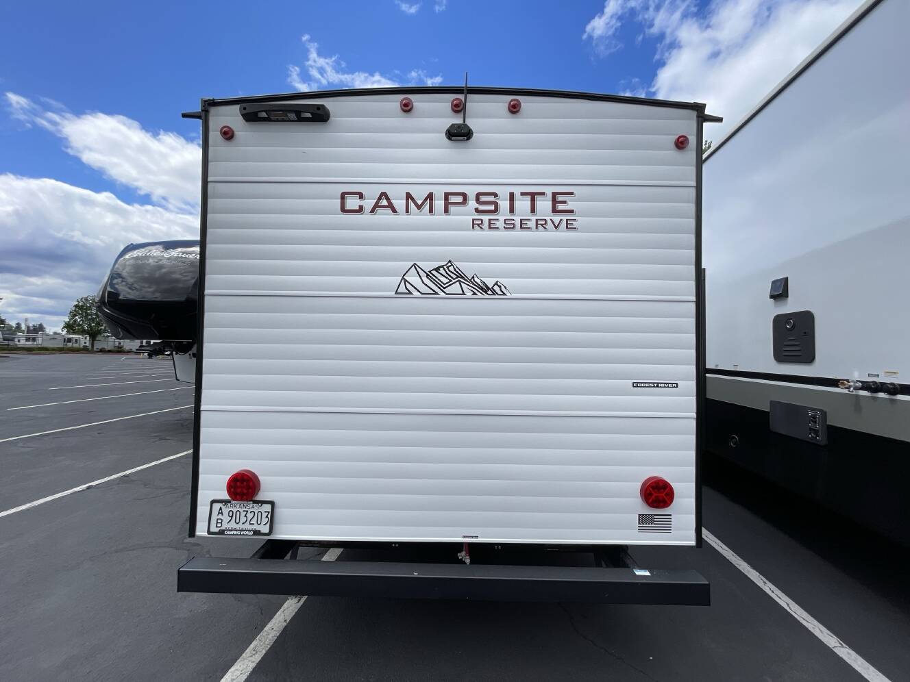 A photo of this 2025 Forest River CAMPSITE RESERVE 26CJ