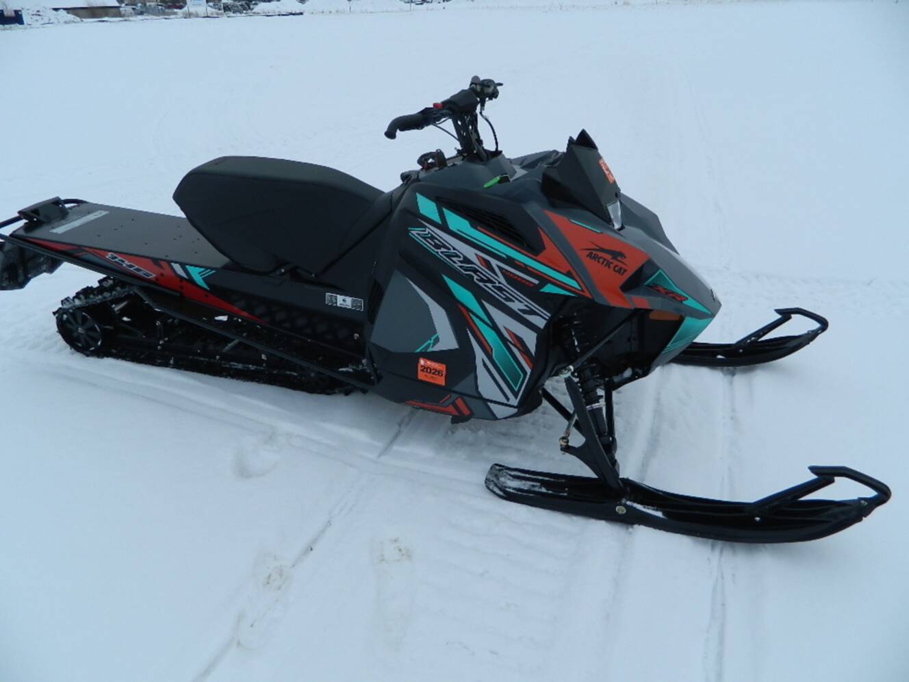 A photo of this 2024 Arctic Cat Blast XR 4000