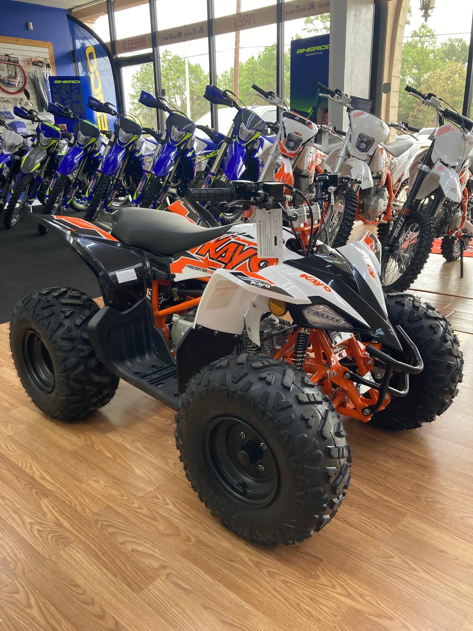 2025 Kayo Predator 125 EFI in magnolia TX