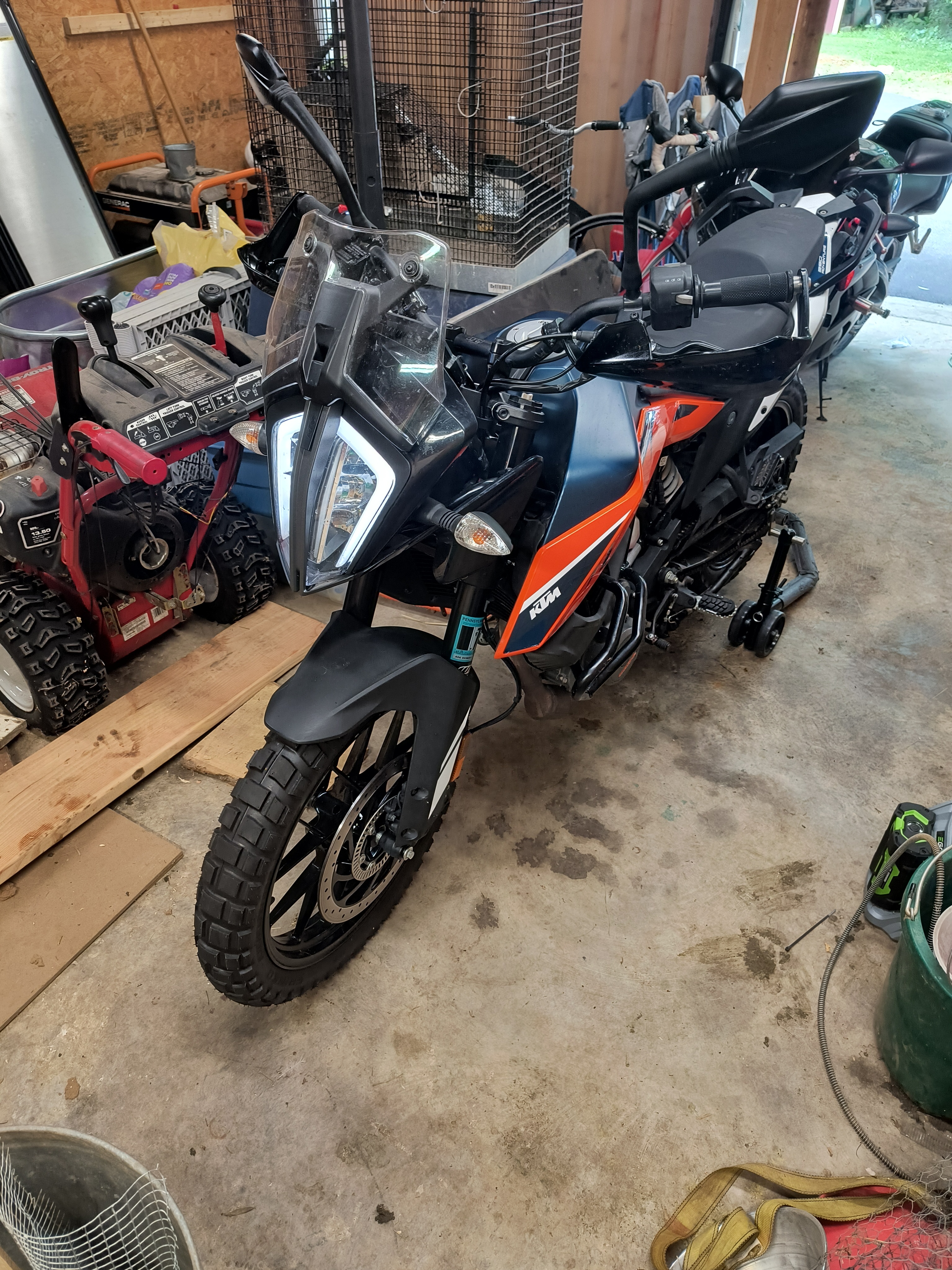 2022 KTM 390 ADVENTURE Dual Sport motorcycle