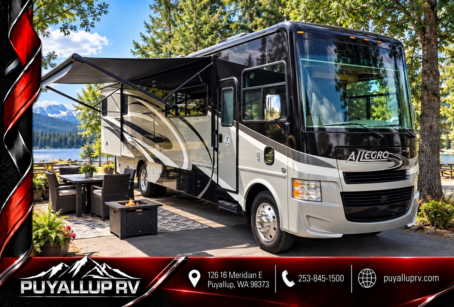 2016 Tiffin Motorhomes ALLEGRO OPEN ROAD 34PA in puyallup WA