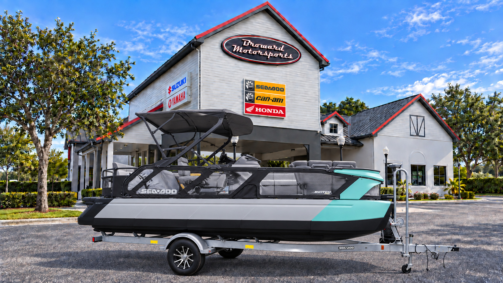 2026 Sea-Doo SWITCH SPORT 18 - 300 HP- TECH GALVANIZED COMPACT - 170 HP in oakland FL