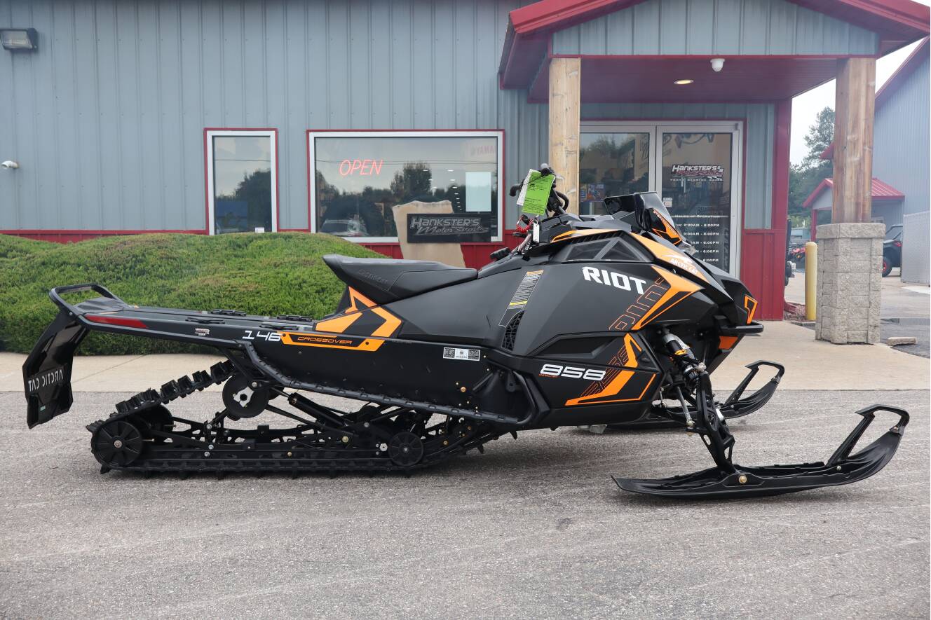 A photo of this 2026 Arctic Cat Riot 858 Sno Pro 1.75 ES (Sport Gauge)