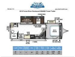 2018 Forest River Rockwood 2606WS