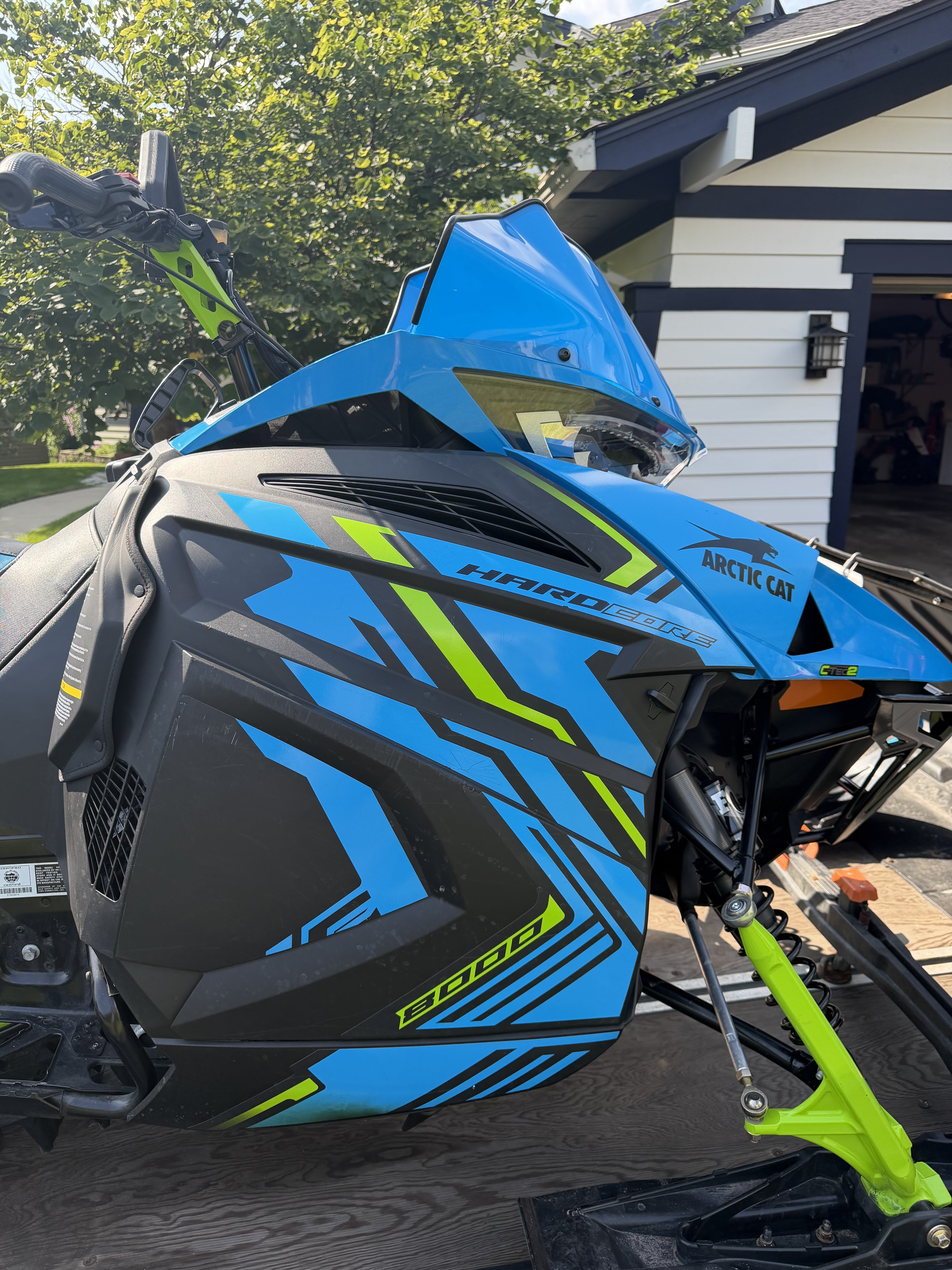 2024 Arctic Cat M 8000 HARDCORE ALPHA ONE 146 2 6 Snowmobile snowmobile