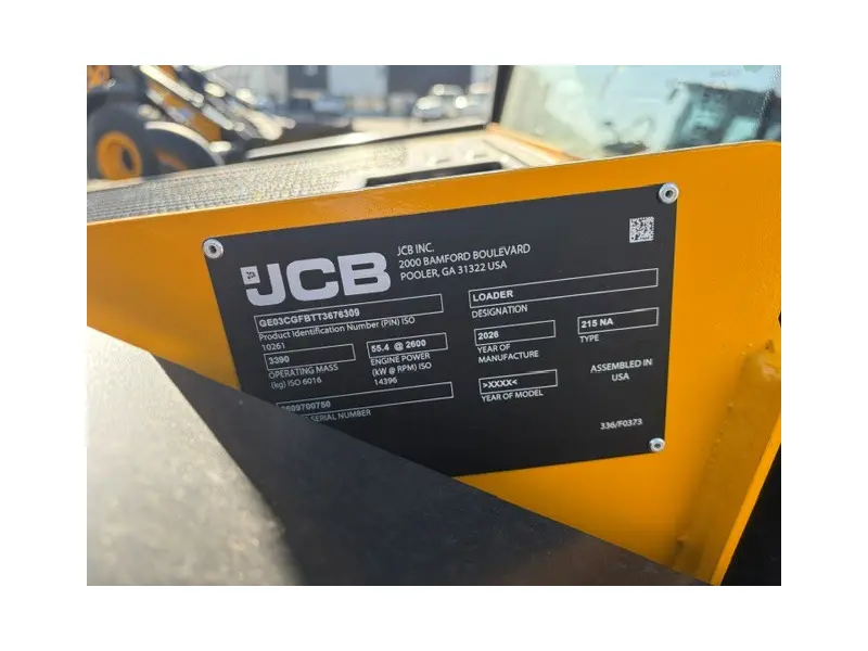2026 JCB 215