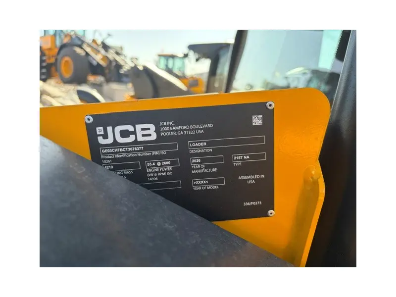2026 JCB 215T
