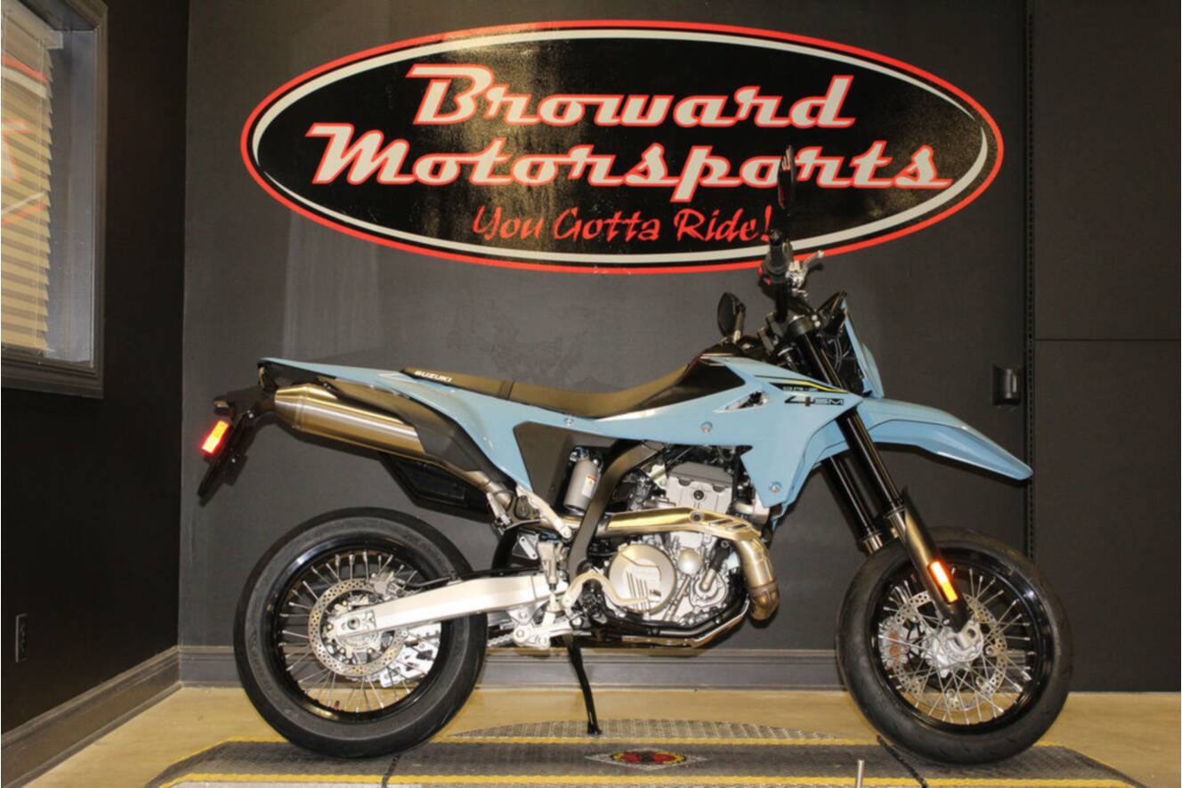 A photo of this 2025 Suzuki DR-Z4SM