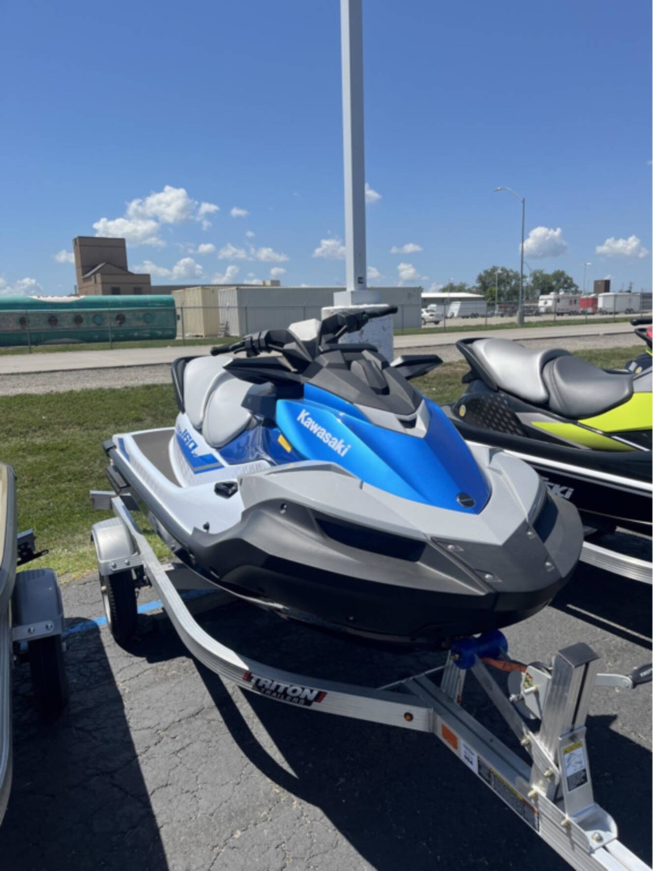 A photo of this 2026 Kawasaki Jet Ski STX 160X