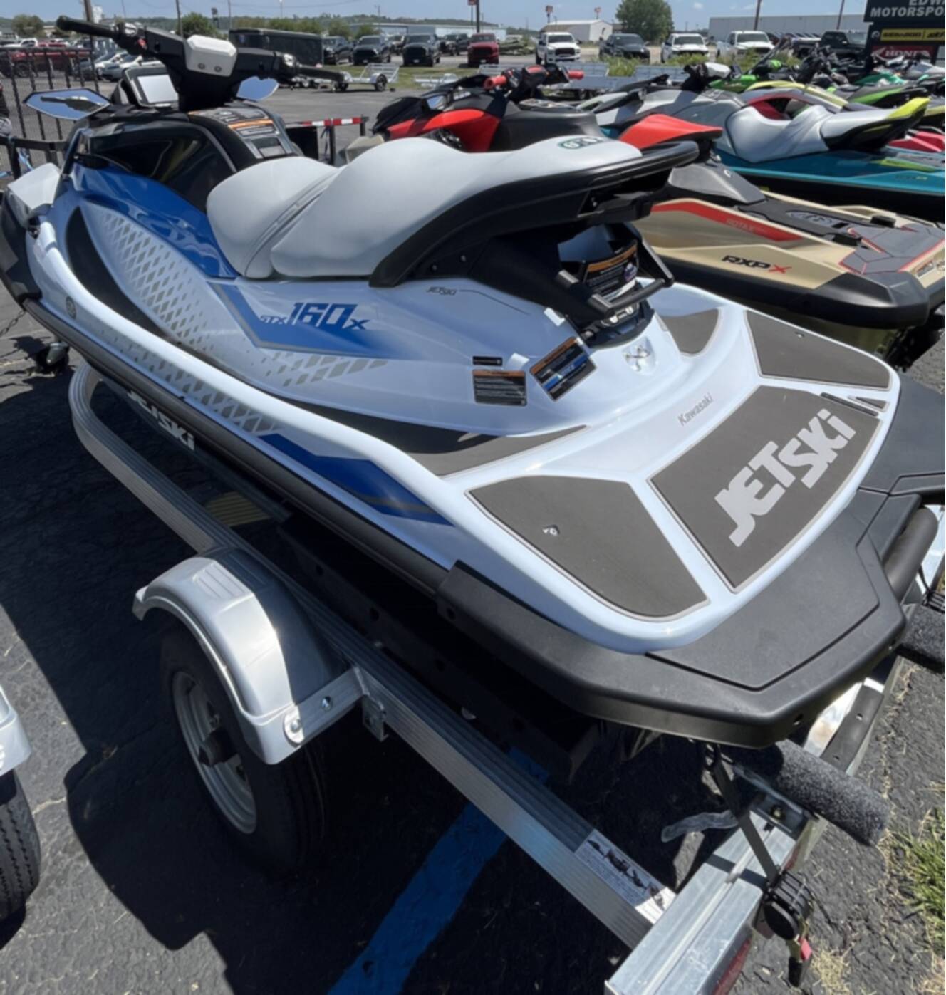 A photo of this 2026 Kawasaki Jet Ski STX 160X