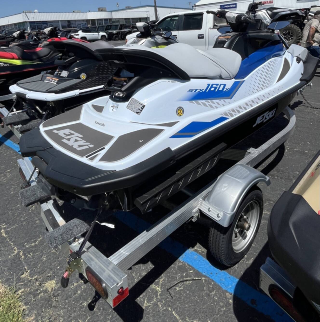 A photo of this 2026 Kawasaki Jet Ski STX 160X