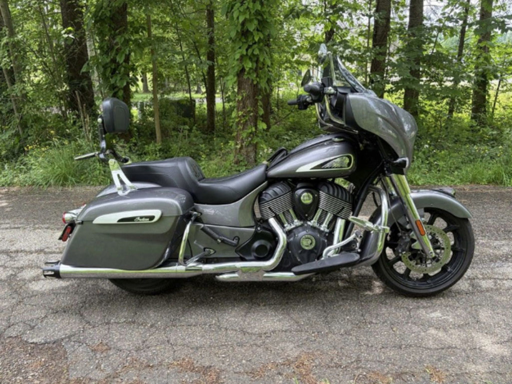 2019 Indian Chieftain Steel Gray BASE in Conneaut Lake, PA