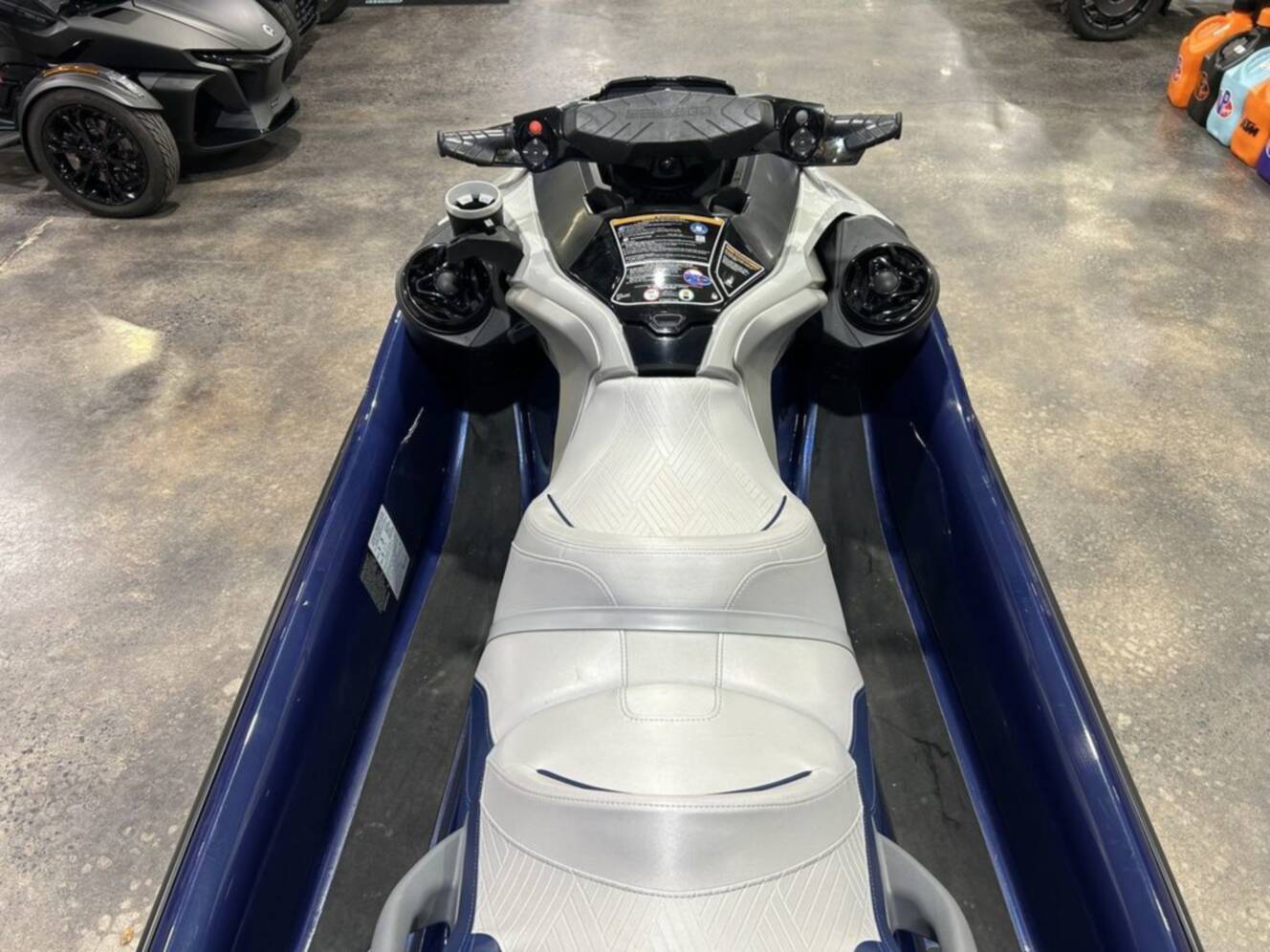 A photo of this 2024 Sea-Doo GTX Limited 300 Blue Abyss