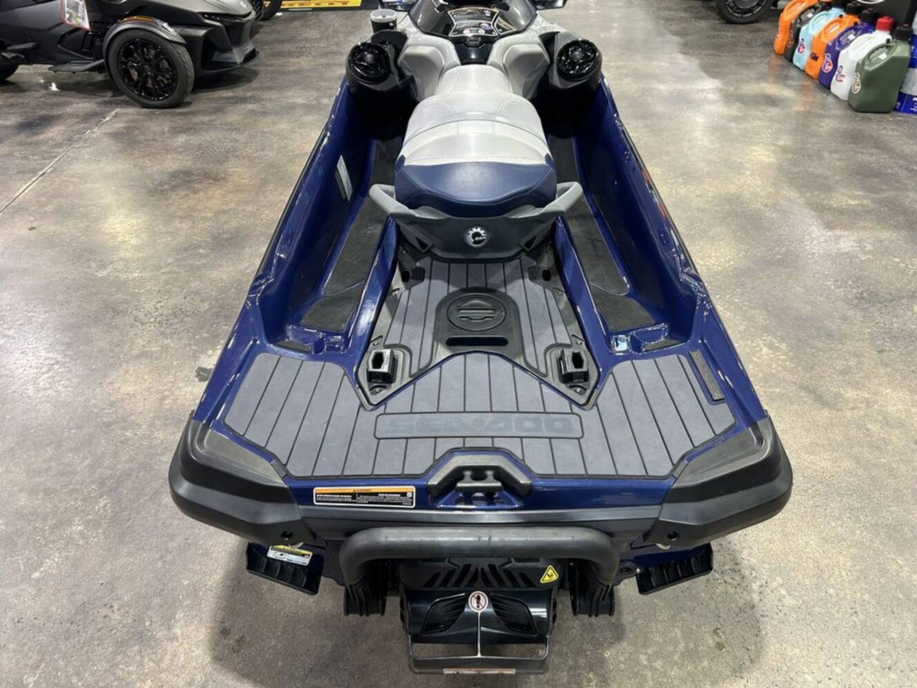 A photo of this 2024 Sea-Doo GTX Limited 300 Blue Abyss