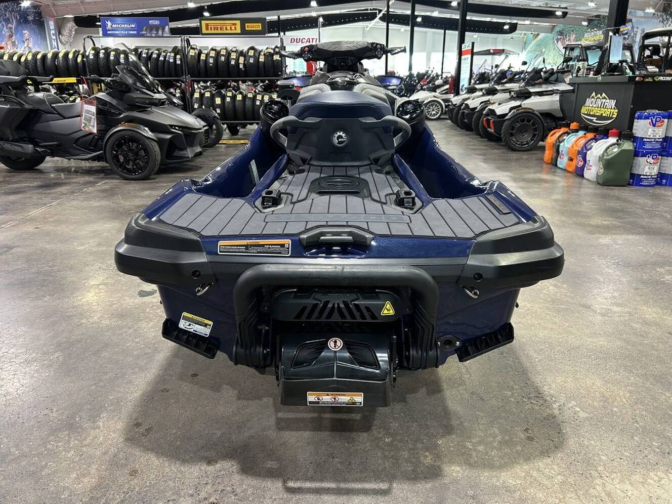 A photo of this 2024 Sea-Doo GTX Limited 300 Blue Abyss