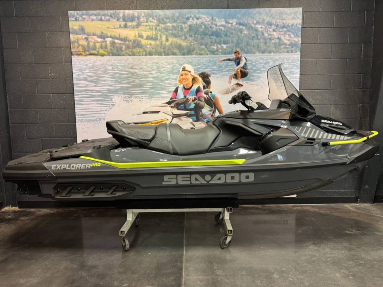 A photo of this 2026 Sea-Doo Explorer Pro 230