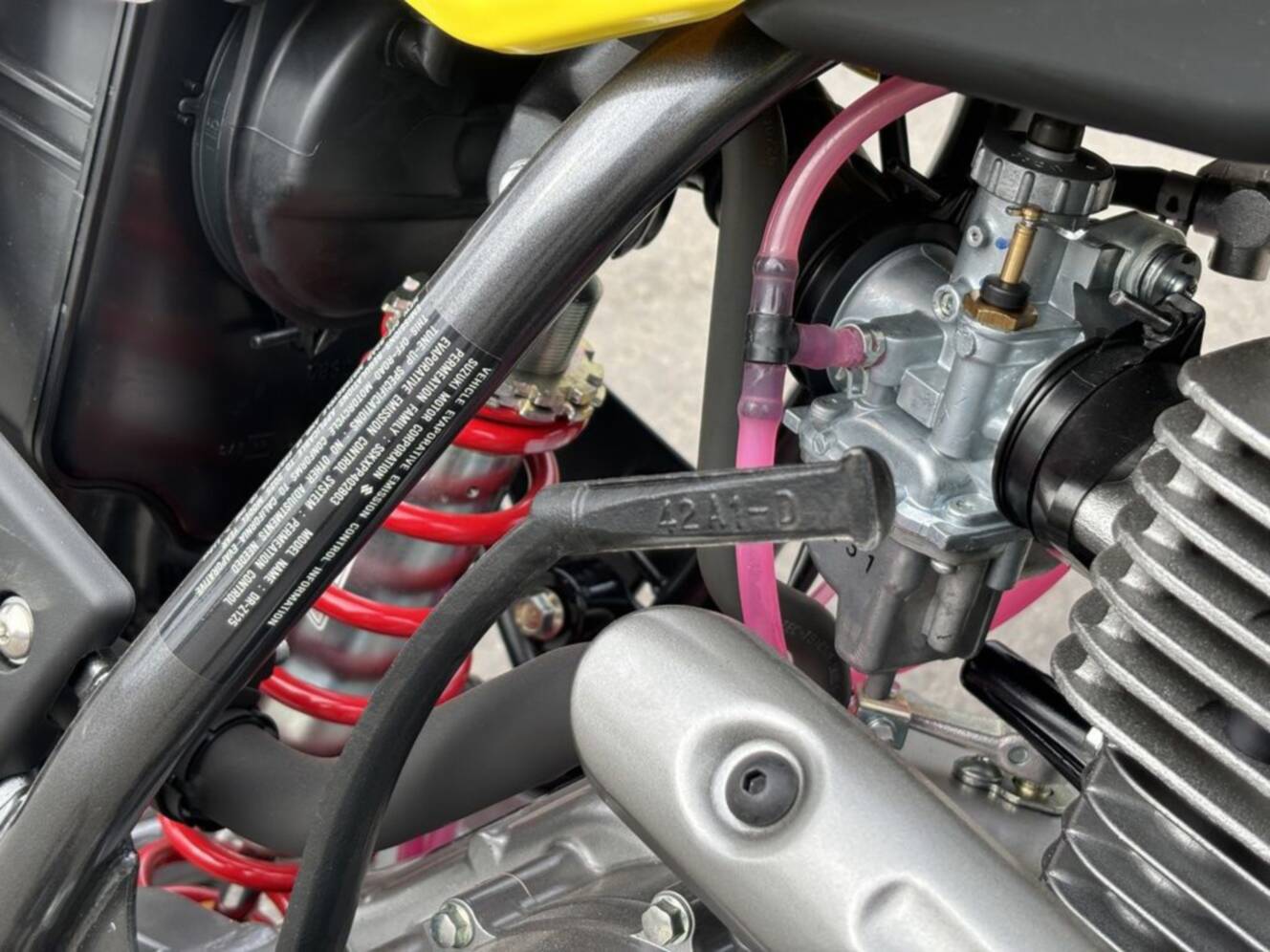 A photo of this 2026 Suzuki DR-Z 125L