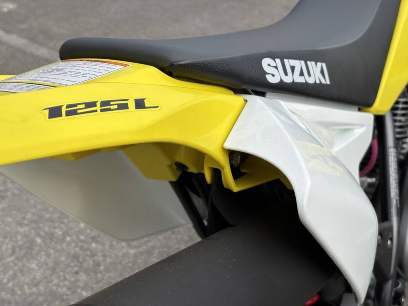 A photo of this 2026 Suzuki DR-Z 125L