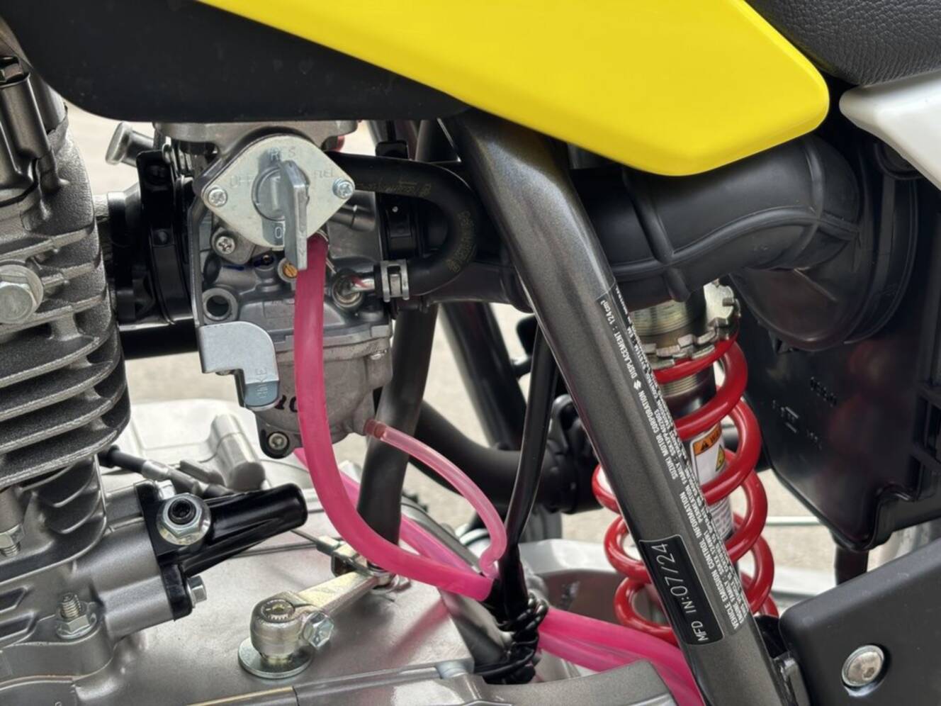 A photo of this 2026 Suzuki DR-Z 125L