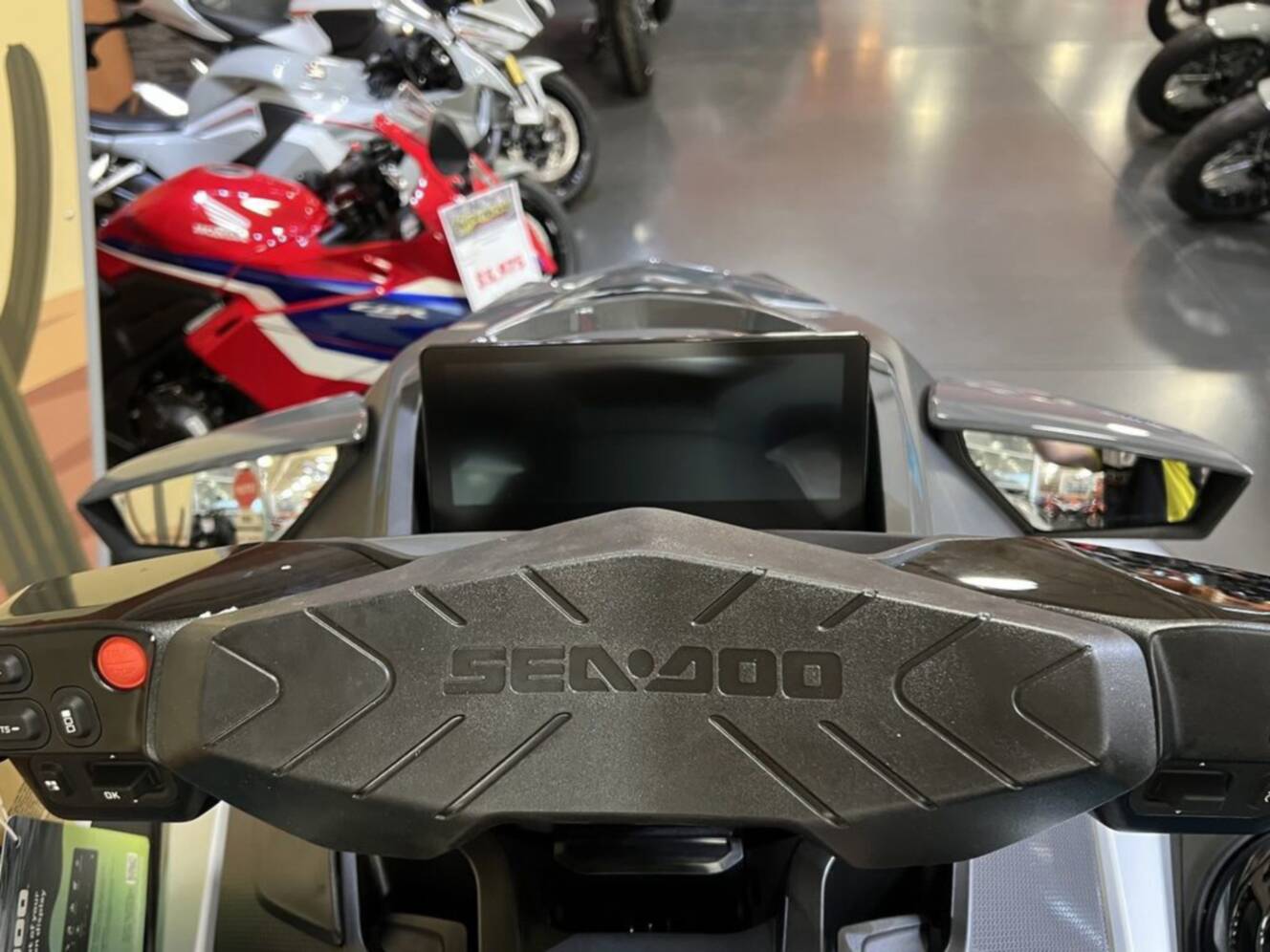 A photo of this 2026 Sea-Doo GTX Limited 325 Teal Metallic