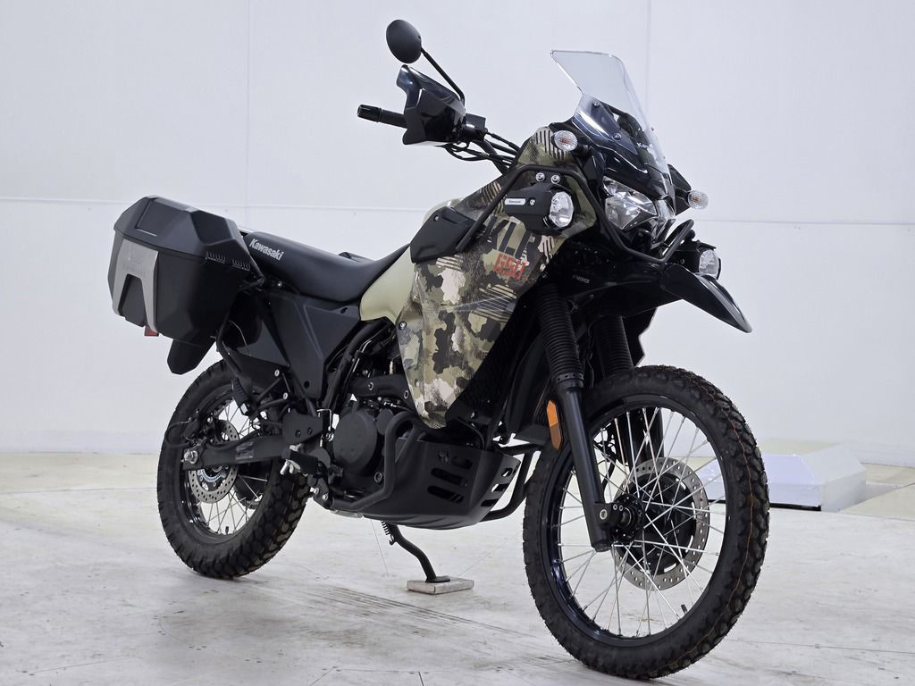 2026 Kawasaki KLR 650 Adventure ABS Cypher Camo Beige 650 ADVENTURE in Concord, NC