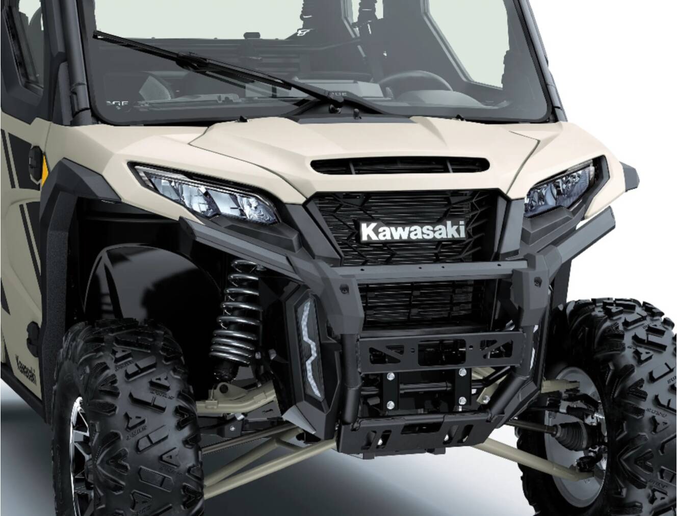 A photo of this 2026 Kawasaki RIDGE Crew HVAC (KWT1000MTFNN)