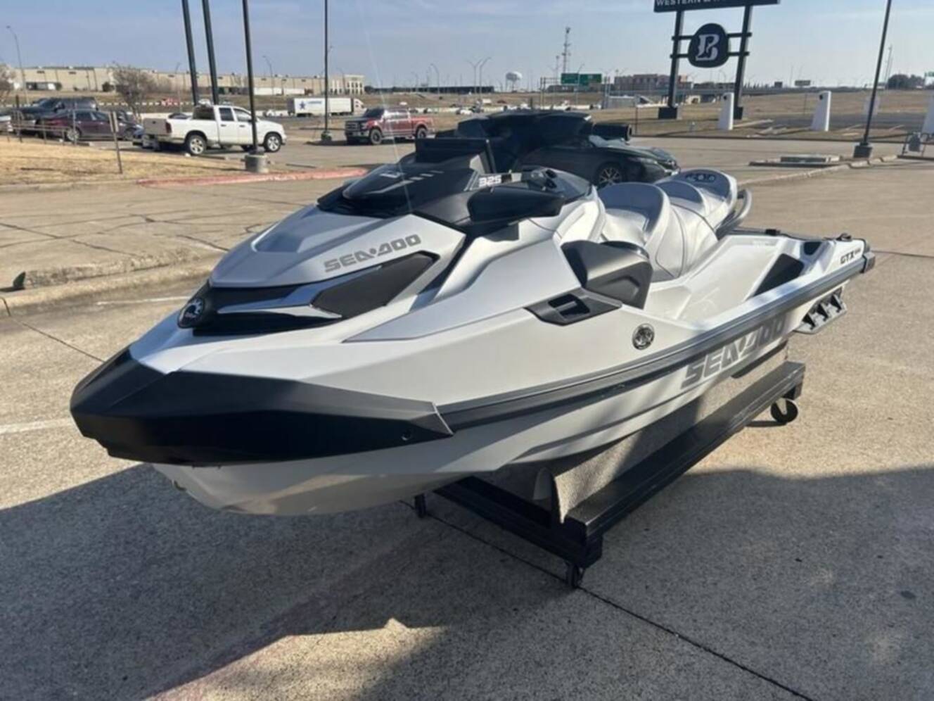 A photo of this 2026 Sea-Doo GTX Limited 325 White Pearl Premium
