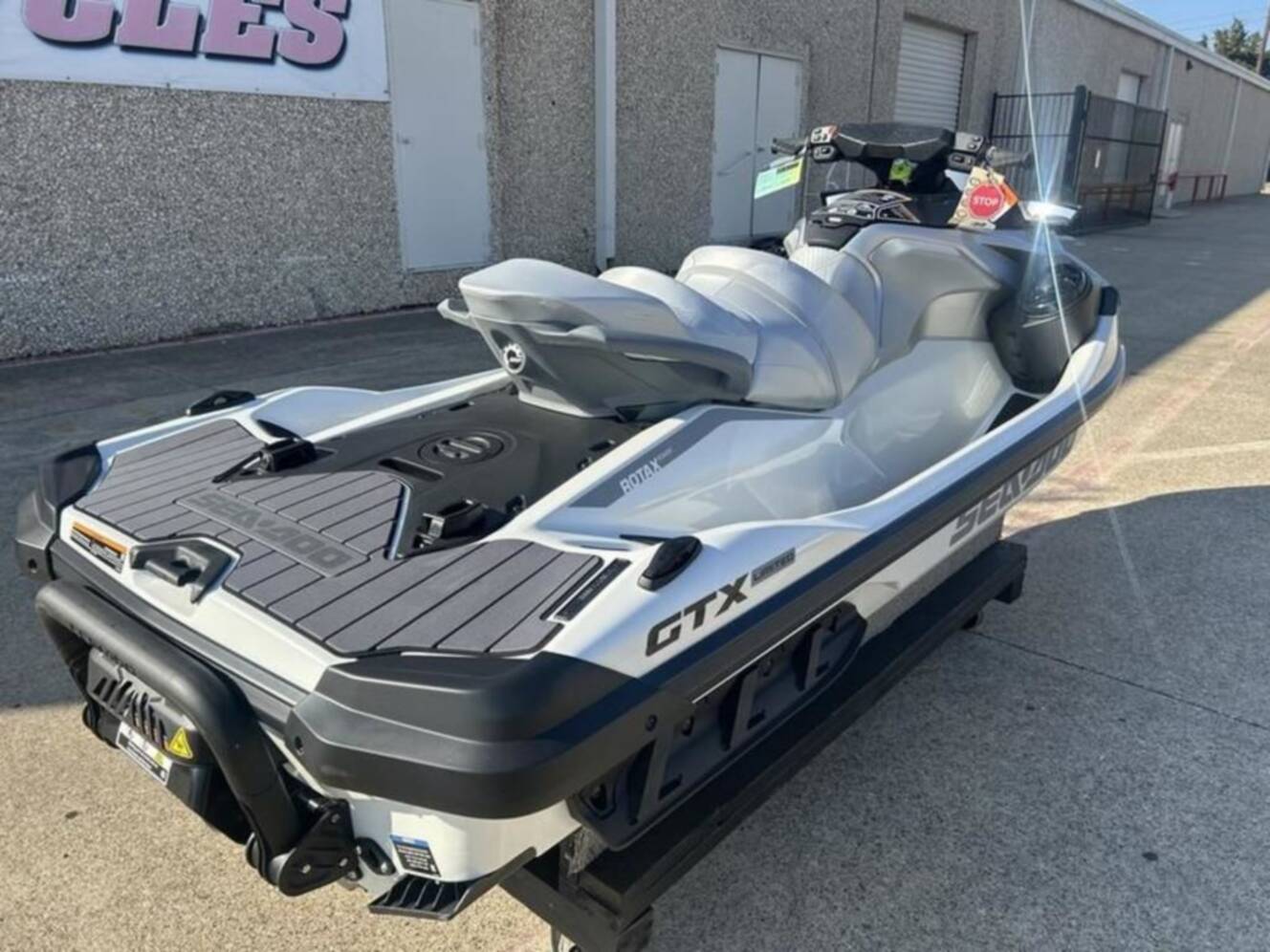 A photo of this 2026 Sea-Doo GTX Limited 325 White Pearl Premium
