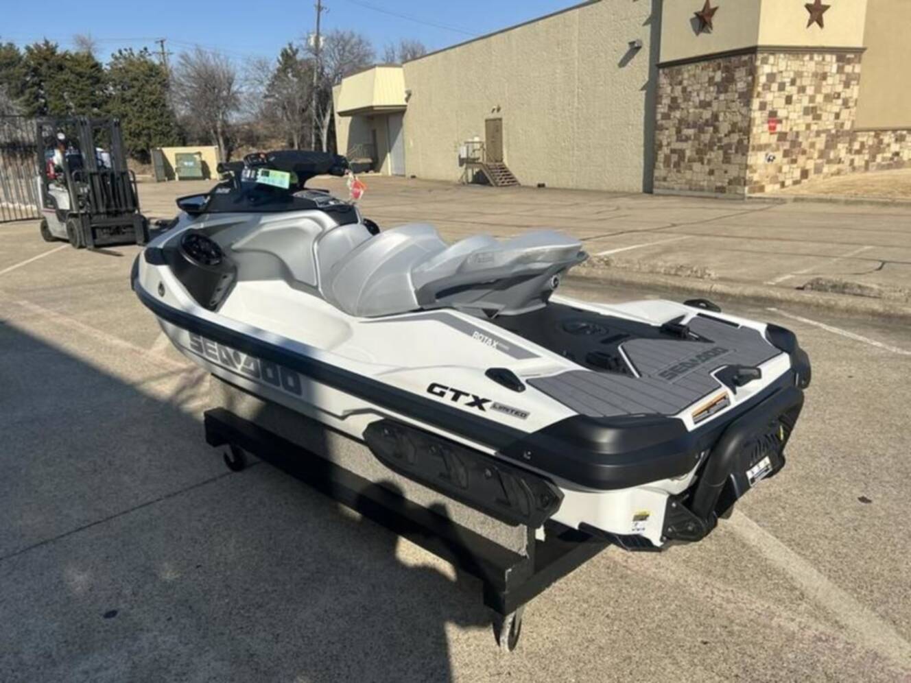 A photo of this 2026 Sea-Doo GTX Limited 325 White Pearl Premium