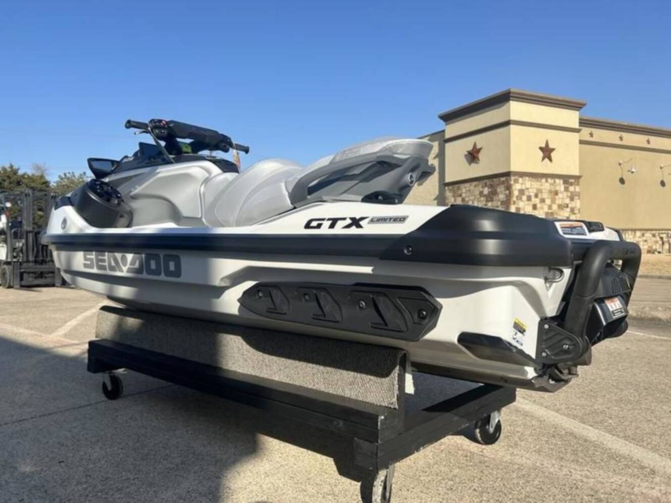 A photo of this 2026 Sea-Doo GTX Limited 325 White Pearl Premium