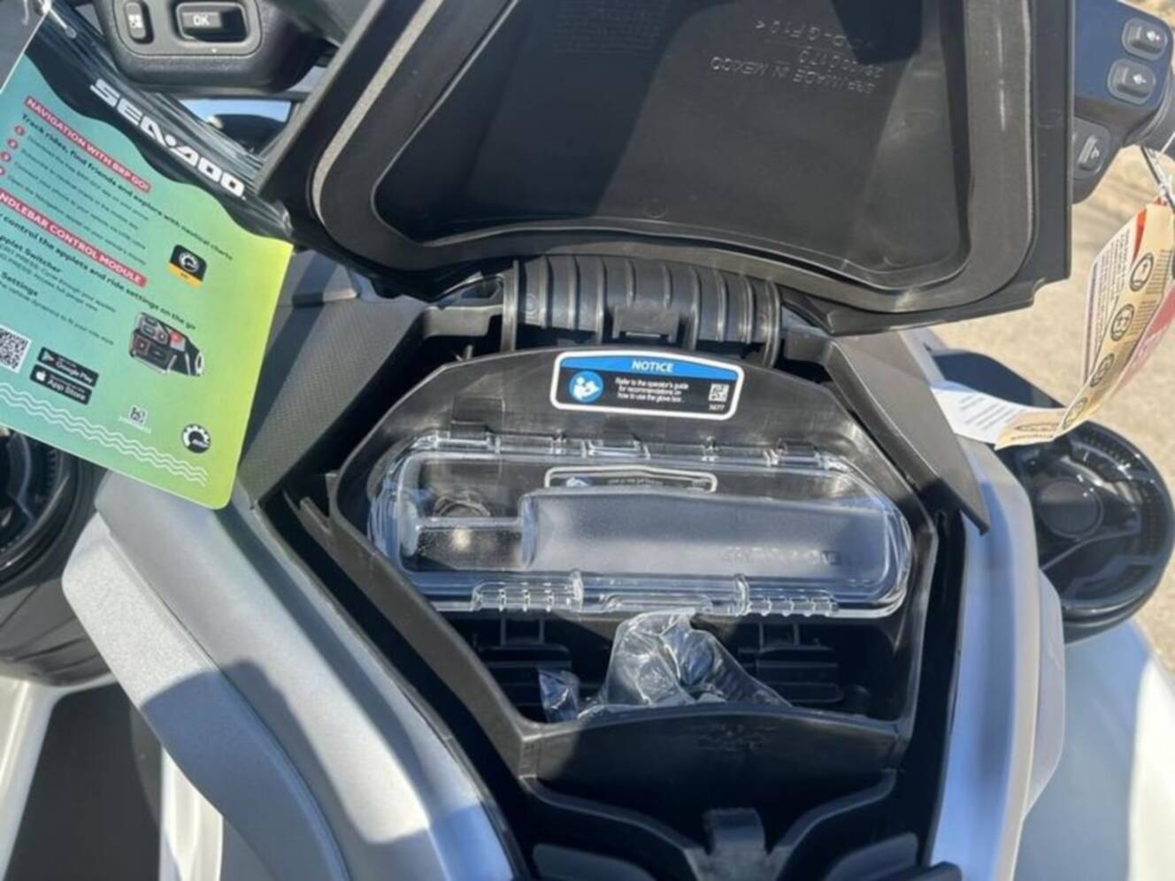 A photo of this 2026 Sea-Doo GTX Limited 325 White Pearl Premium