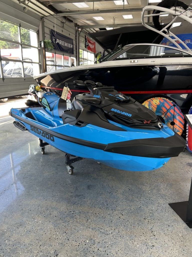 2026 Sea-Doo RXT-X 325 w/ Sound System-Gulfstream Blue Premium in houghton lake MI