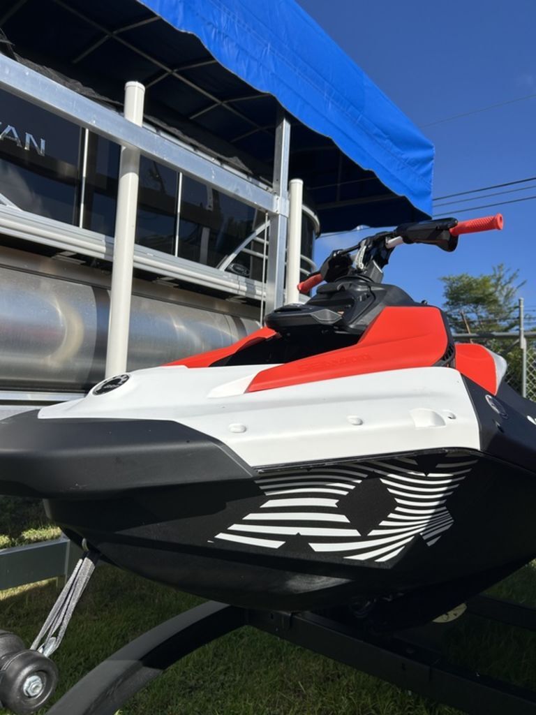 2026 Sea-Doo Spark 1up Trixx 90 w/ Sound System-Gulfstream Blue 3-UP in houghton lake MI