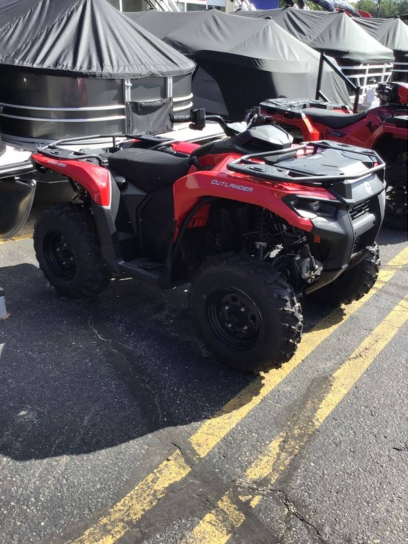 A photo of this 2026 Can-Am Outlander 500