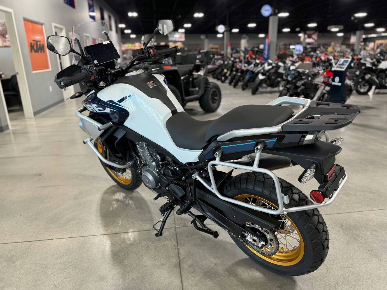A photo of this 2026 CFMOTO IBEX 800