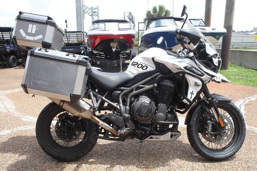2019 Triumph Tiger 1200 XCA Crystal White XCA in Hialeah, FL