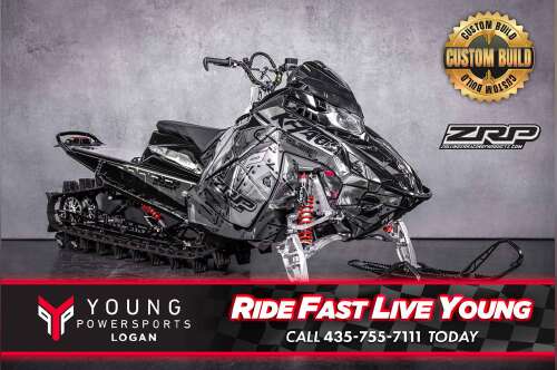 2027 Polaris® Patriot Boost RMK Khaos 155 Gloss Black PATRIOT BOOST 155 in logan UT