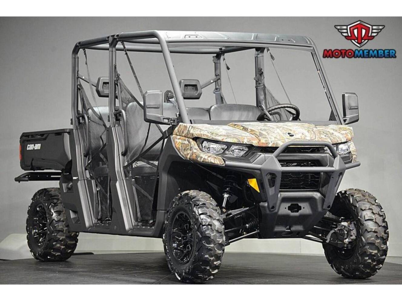 A photo of this 2026 Can-Am Defender MAX DPS HD7 Dark Wildland Camo
