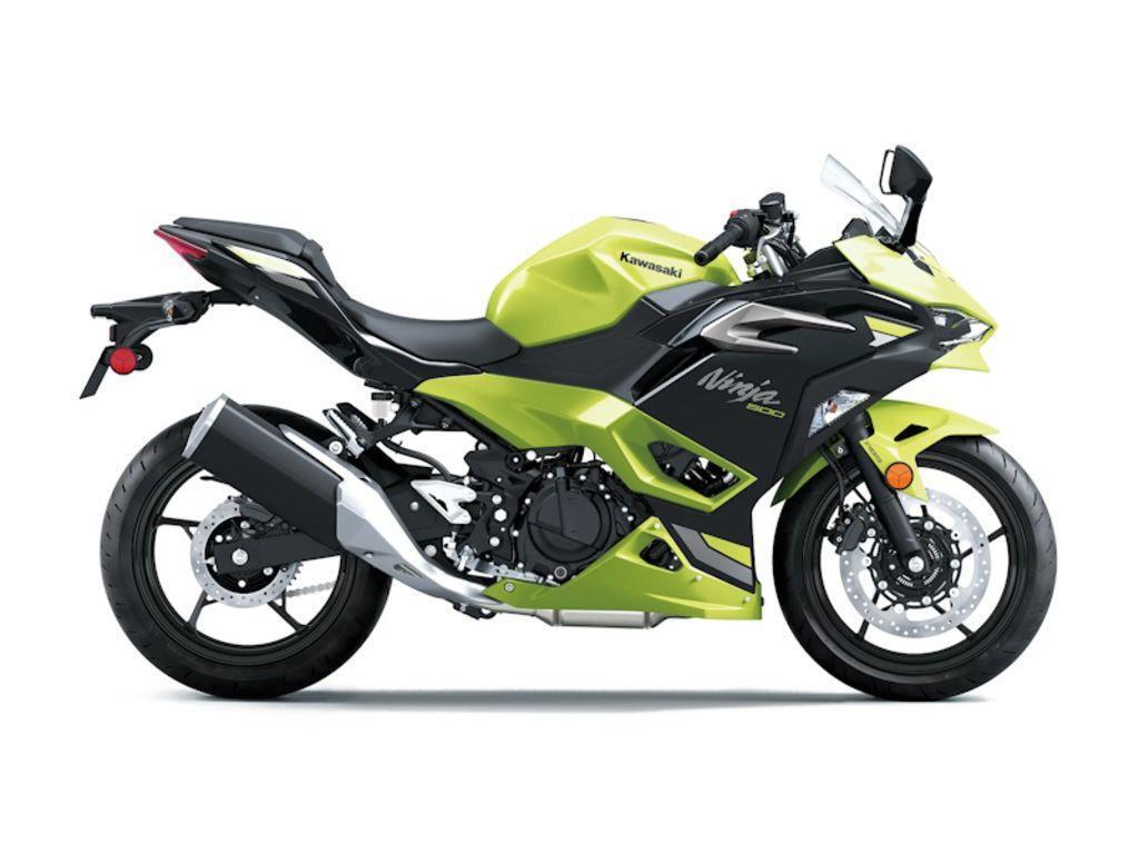 2026 Kawasaki Ninja® 500 ABS Metallic Yellowish Green/Ebony ABS in Chambersburg, PA